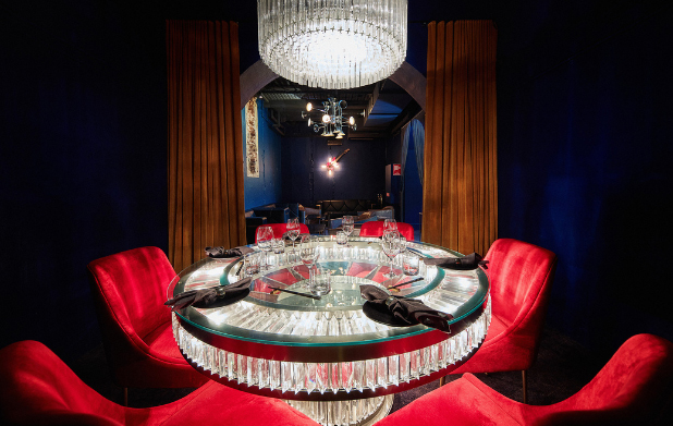 Trumpt private dining room at boom boom room